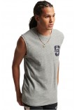 SUPERDRY OVIN VINTAGE ATHLETIC ΜΠΛΟΥΖΑ ΑΝΔΡΙΚΗ GREY