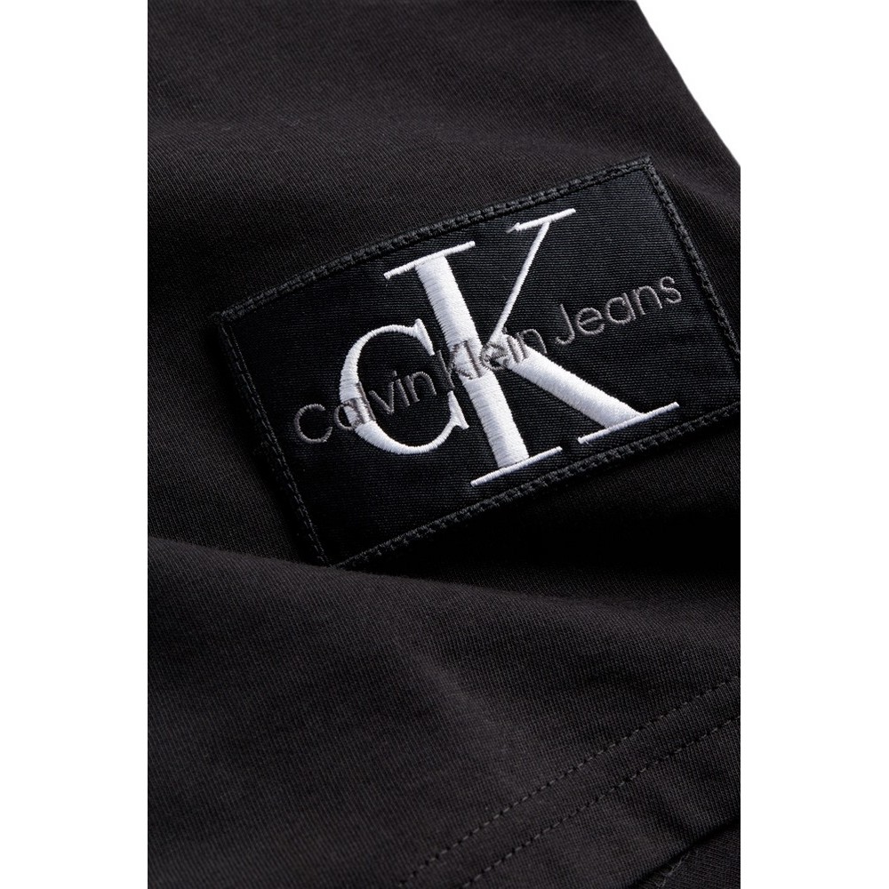 CALVIN KLEIN JEANS BADGE ROUND T-SHIRT ΑΝΔΡΙΚΟ BLACK