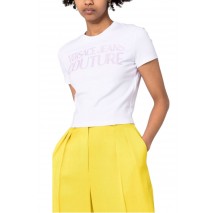 T-SHIRT HOLO LOGO ΓΥΝΑΙΚΕΙΟ VERSACE JEANS COUTURE WHITE