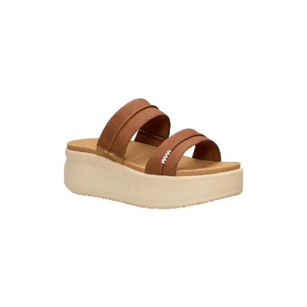 HEY DUDE AUSTIN SLIDE CLASSIC ΠΑΝΤΟΦΛΑ ΓΥΝΑΙΚΕΙΑ COGNAC