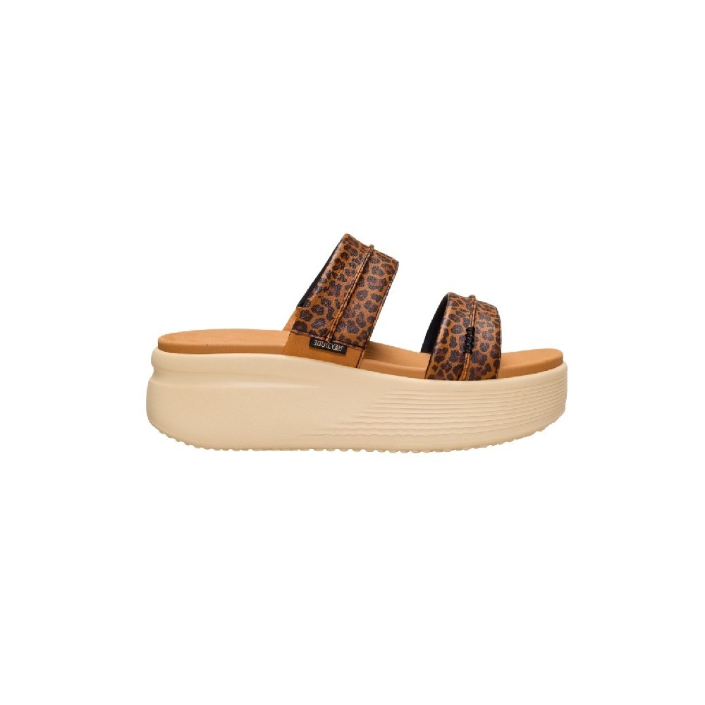 HEY DUDE AUSTIN SLIDE CLASSIC ΠΑΝΤΟΦΛΑ ΓΥΝΑΙΚΕΙΑ LEOPARD