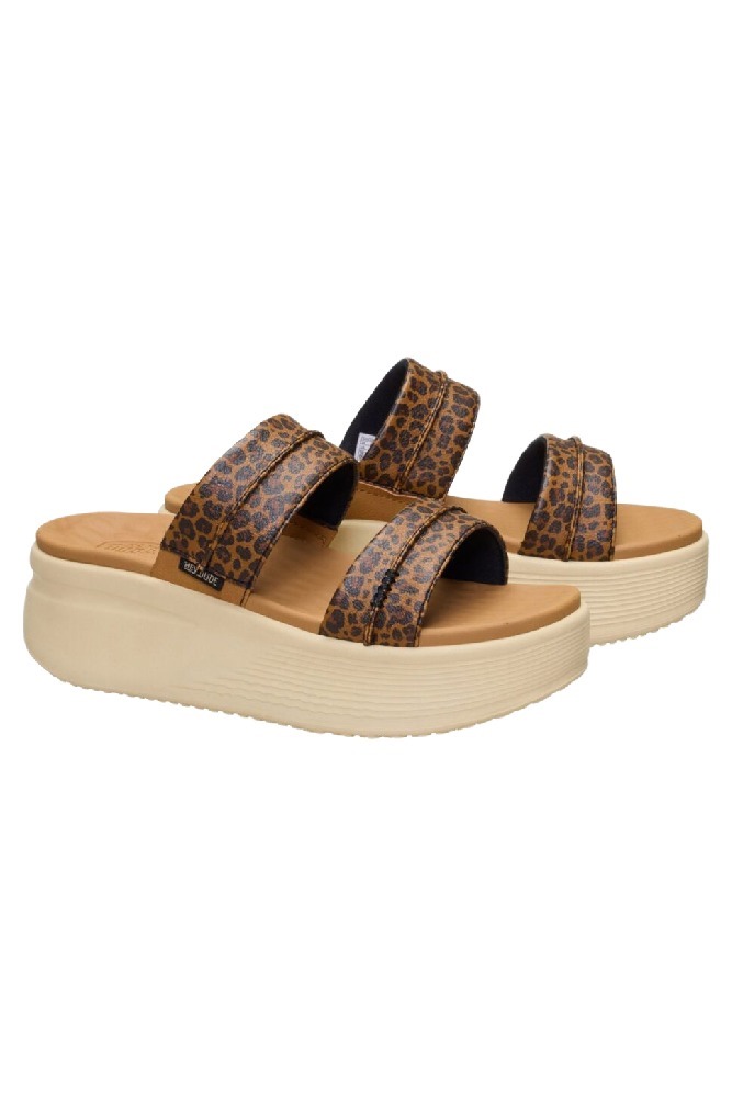 HEY DUDE AUSTIN SLIDE CLASSIC ΠΑΝΤΟΦΛΑ ΓΥΝΑΙΚΕΙΑ LEOPARD