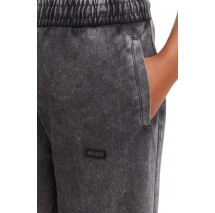 HUGO BOSS NOPASSA B JERSEY TROUSERS ΠΑΝΤΕΛΟΝΙ ΦΟΡΜΑ ΓΥΝΑΙΚΕΙΑ WASHED BLACK