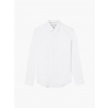 CALVIN KLEIN JEANS CK CHEST LOGO SLIM STRETCH SHIRT ΠΟΥΚΑΜΙΣΟ ΑΝΔΡΙΚΟ WHITE CALVIN KLEIN JEANS CK CHEST LOGO SLIM STRETCH SHIRT ΠΟΥΚΑΜΙΣΟ ΑΝΔΡΙΚΟ WHITE