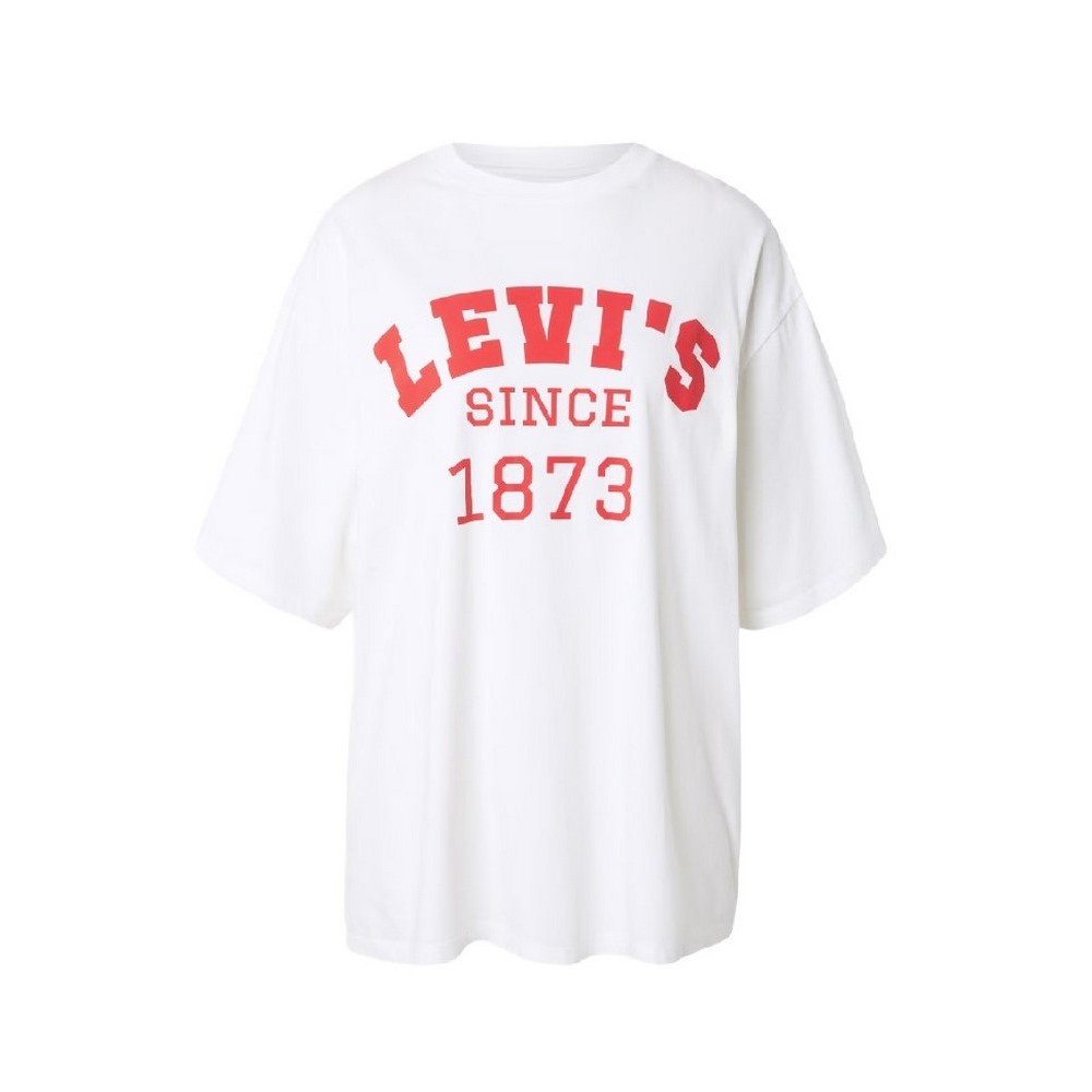 LEVIS® SHORT STACK TEE T-SHIRT ΜΠΛΟΥΖΑ ΓΥΝΑΙΚΕΙΑ OFF WHITE
