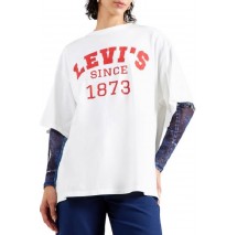 LEVIS® SHORT STACK TEE T-SHIRT ΜΠΛΟΥΖΑ ΓΥΝΑΙΚΕΙΑ OFF WHITE