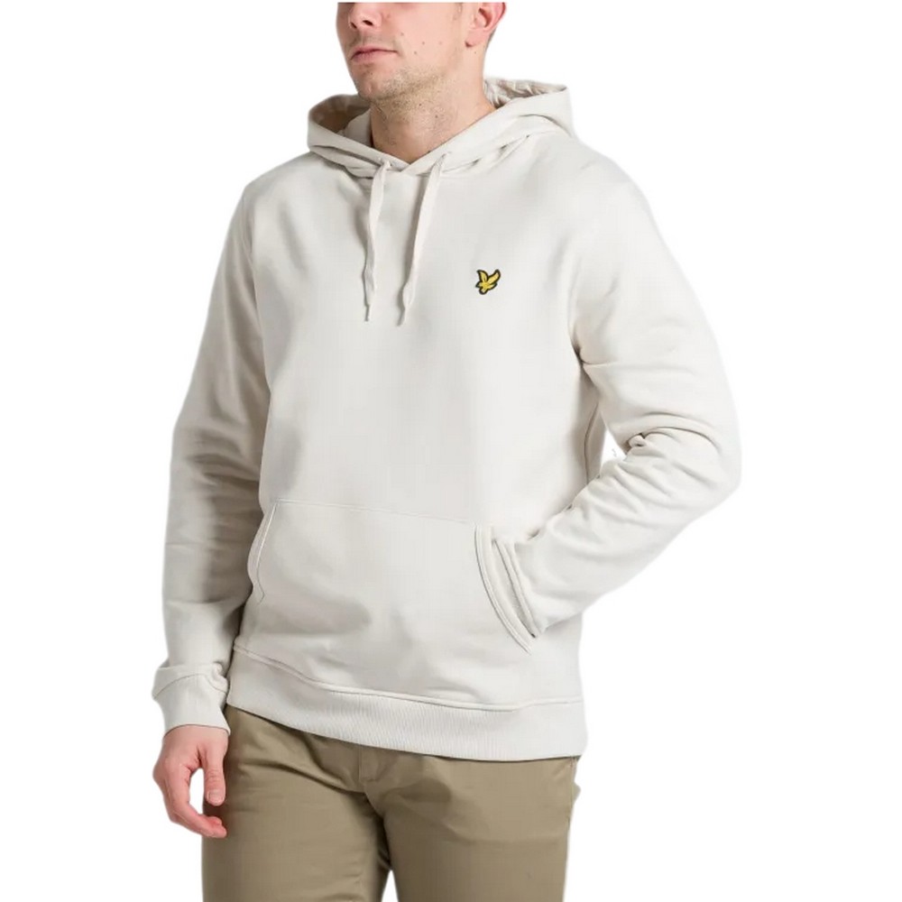 ΦΟΥΤΕΡ ESSENTIALS LS PULLOVER HOODIE  ΑΝΔΡΙΚΟ LYLE AND SCOTT ECRU