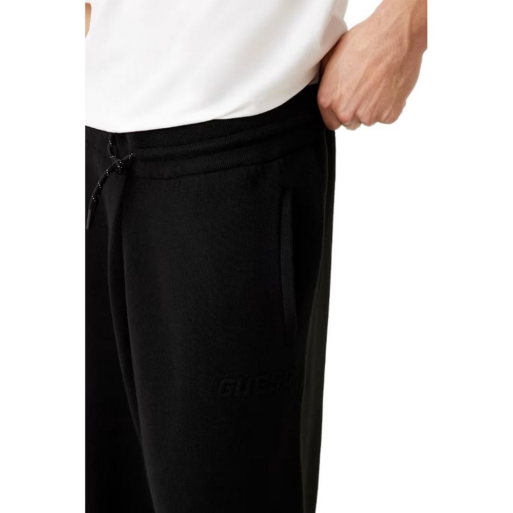 GUESS YAKI CUFF PANT ΦΟΡΜΑ ΠΑΝΤΕΛΟΝΙ ΑΝΔΡΙΚΟ BLACK