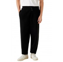 GUESS YAKI CUFF PANT ΦΟΡΜΑ ΠΑΝΤΕΛΟΝΙ ΑΝΔΡΙΚΟ BLACK