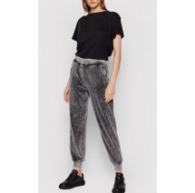 CALVIN KLEIN JEANS WASH VELVET PANT ΠΑΝΤΕΛΟΝΙ ΦΟΡΜΑΣ ΓΥΝΑΙΚΕΙΟ DARK GREY