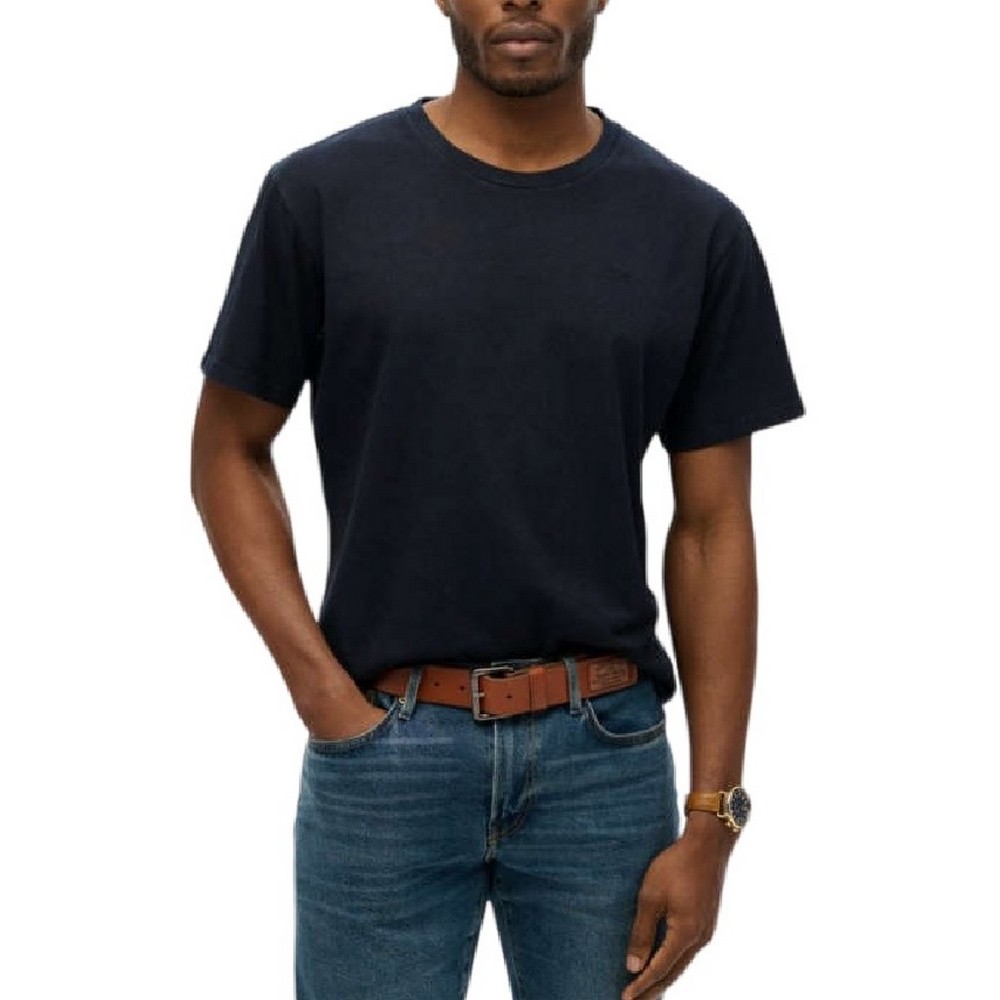 SUPERDRY D1 OVIN ESSENTIALS RELAXED TEE T-SHIRT ΜΠΛΟΥΖΑ ΑΝΔΡΙΚΗ NAVY