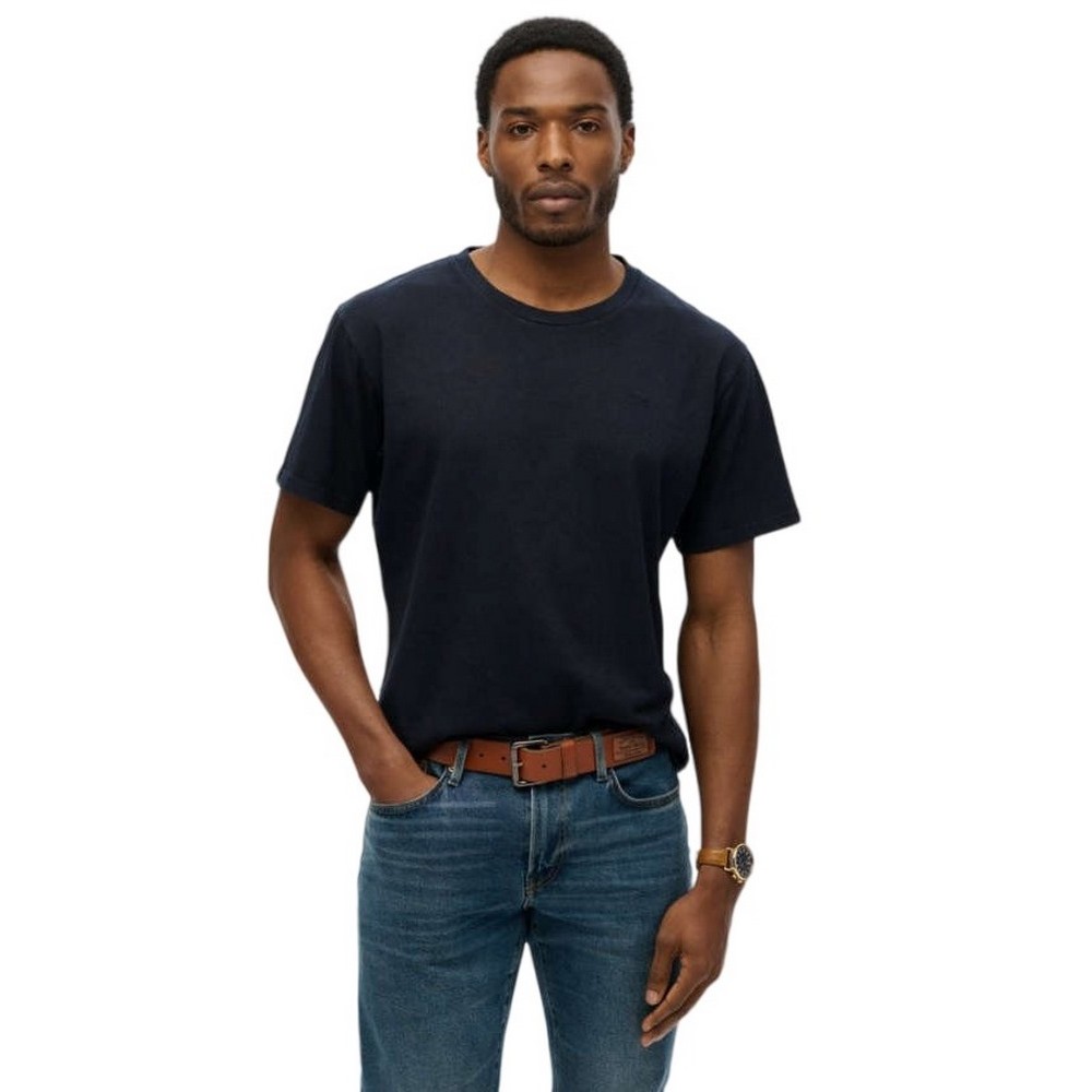 SUPERDRY D1 OVIN ESSENTIALS RELAXED TEE T-SHIRT ΜΠΛΟΥΖΑ ΑΝΔΡΙΚΗ NAVY