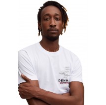 T-SHIRT ΑΝΔΡΙΚΟ DENHAM WHITE T-SHIRT ΑΝΔΡΙΚΟ DENHAM WHITE