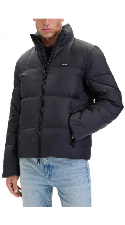 CALVIN KLEIN MDWT NYLON DOWN PUFFER JKT ΜΠΟΥΦΑΝ ΑΝΔΡΙΚΟ BLACK