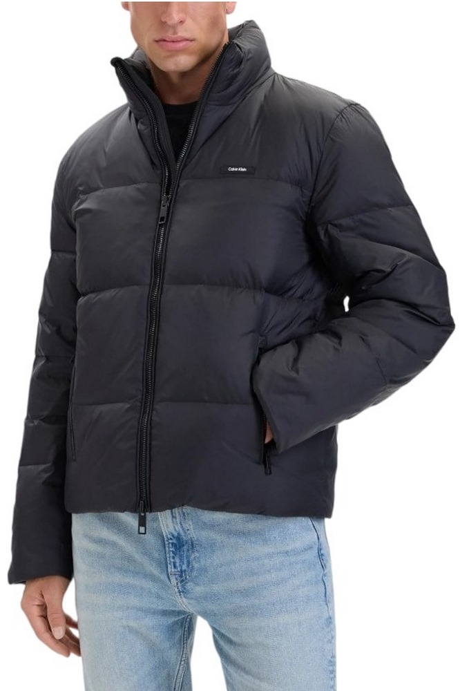 CALVIN KLEIN MDWT NYLON DOWN PUFFER JKT ΜΠΟΥΦΑΝ ΑΝΔΡΙΚΟ BLACK