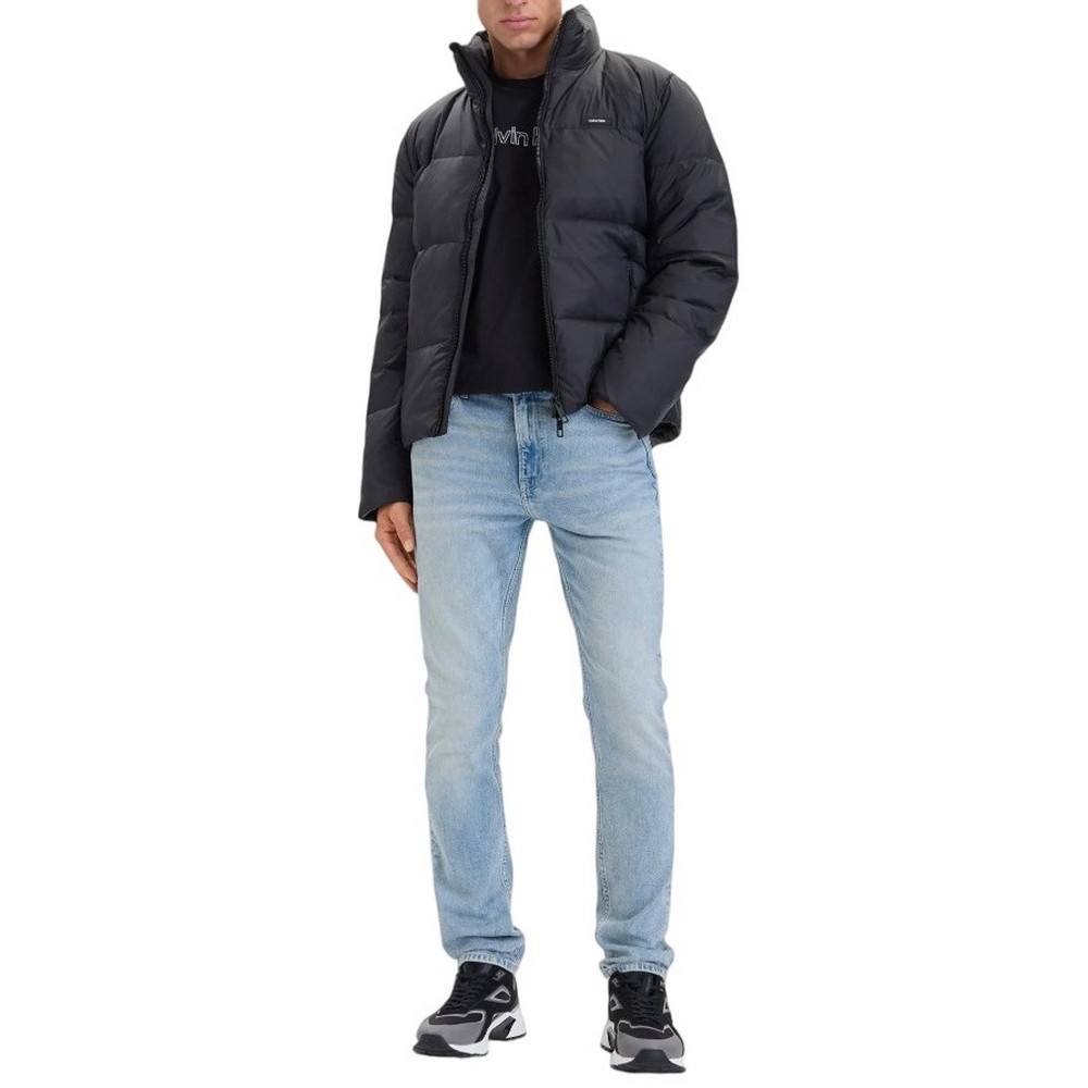 CALVIN KLEIN MDWT NYLON DOWN PUFFER JKT ΜΠΟΥΦΑΝ ΑΝΔΡΙΚΟ BLACK