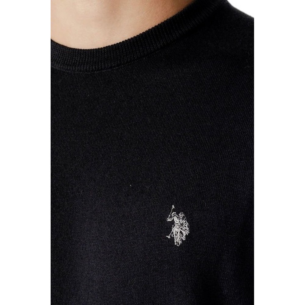 U.S POLO ASSN LEON ΜΠΛΟΥΖΑ  ΑΝΔΡΙΚΗ BLACK