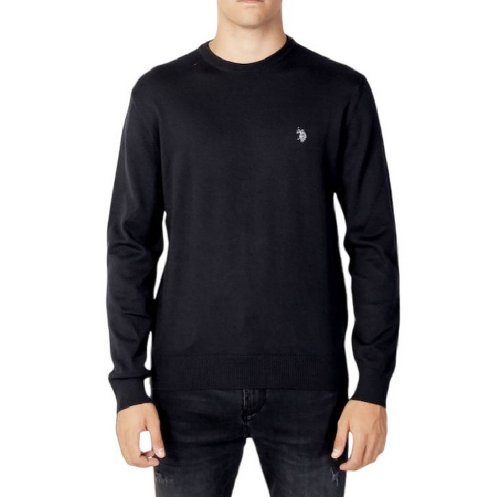 U.S POLO ASSN LEON ΜΠΛΟΥΖΑ  ΑΝΔΡΙΚΗ BLACK