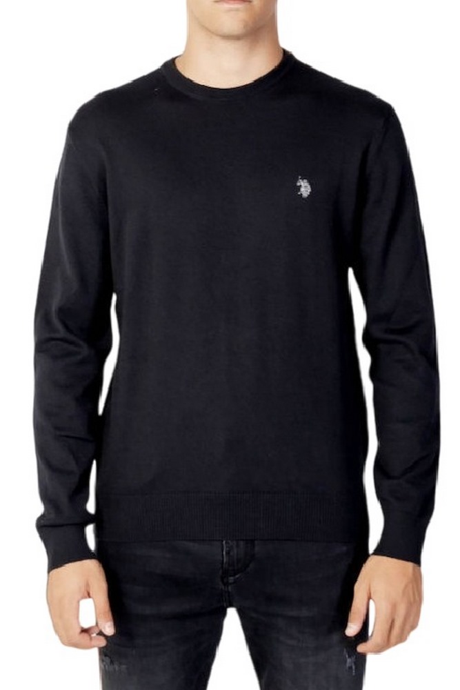 U.S POLO ASSN LEON ΜΠΛΟΥΖΑ  ΑΝΔΡΙΚΗ BLACK