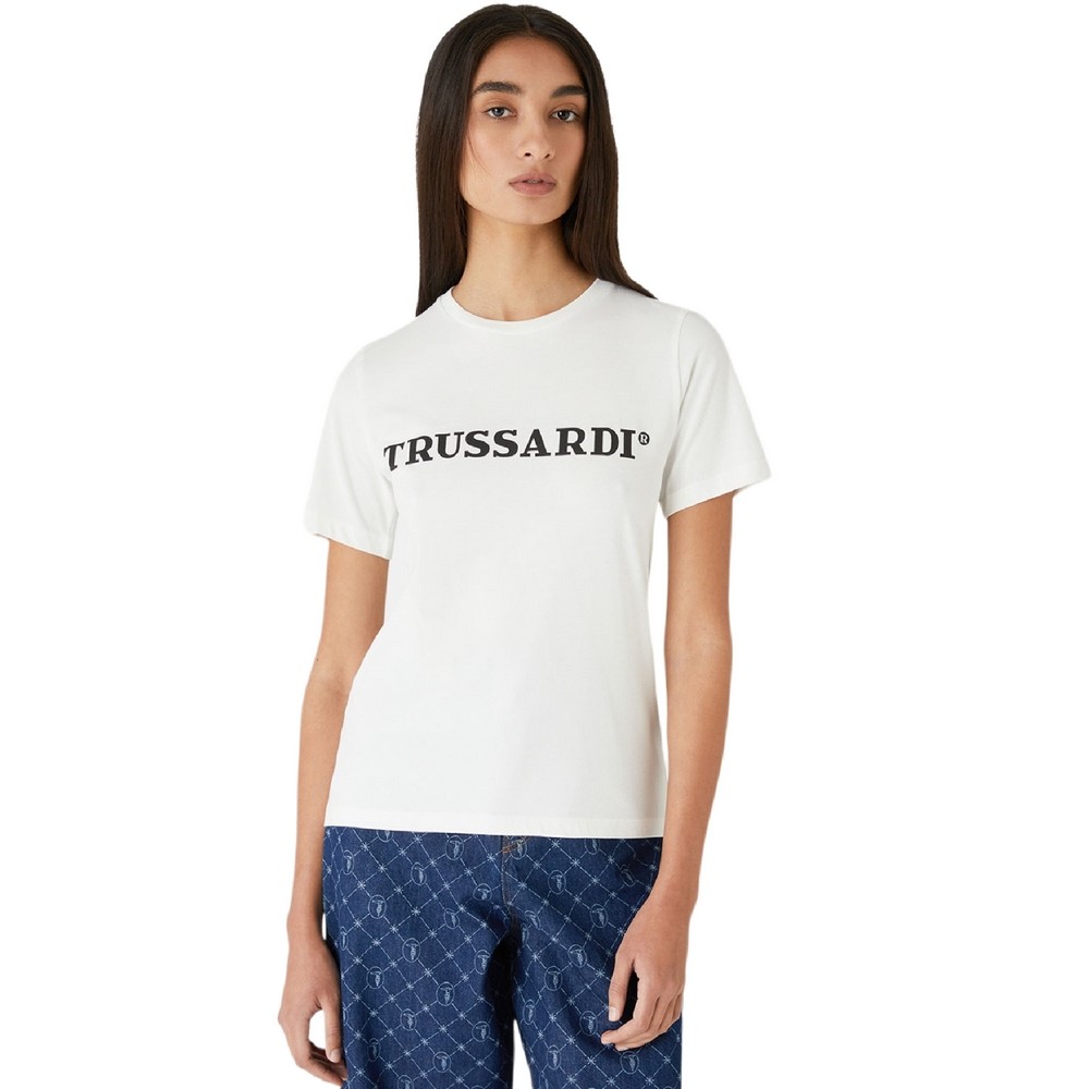 ΜΠΛΟΥΖΑ ΓΥΝΑΙΚΕΙΑ TRUSSARDI WHITE