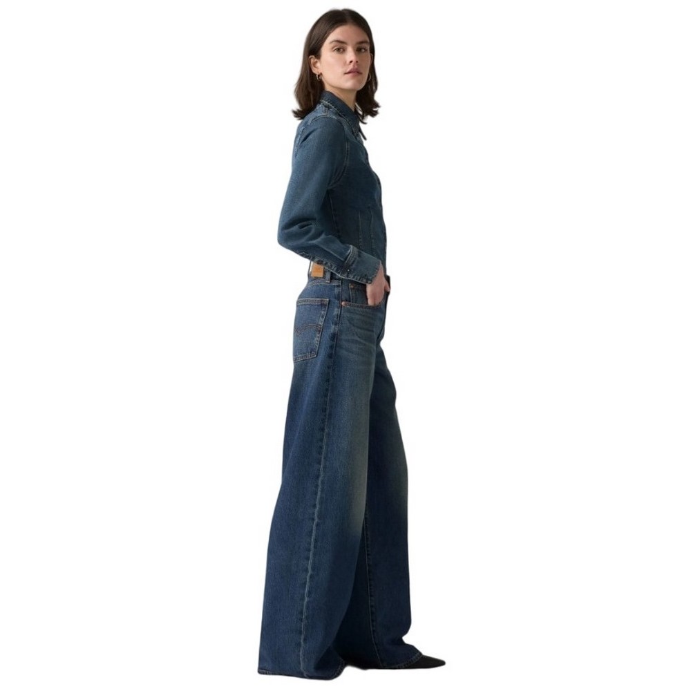 LEVIS® XL STRAIGHT PANTS LASTTHURSDAY ΠΑΝΤΕΛΟΝΙ ΓΥΝΑΙΚΕΙΟ DARK INDIGO