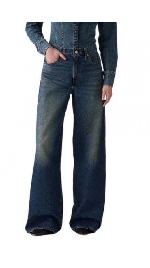 LEVIS® XL STRAIGHT PANTS LASTTHURSDAY ΠΑΝΤΕΛΟΝΙ ΓΥΝΑΙΚΕΙΟ DARK INDIGO