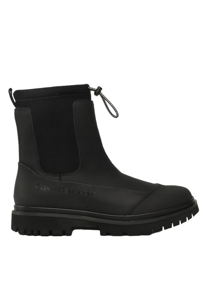 CALVIN KLEIN CHUNKY COMBAT CHELSEA BOOT RUB ΠΑΠΟΥΤΣΙ ΓΥΝΑΙΚΕΙΟ BLACK