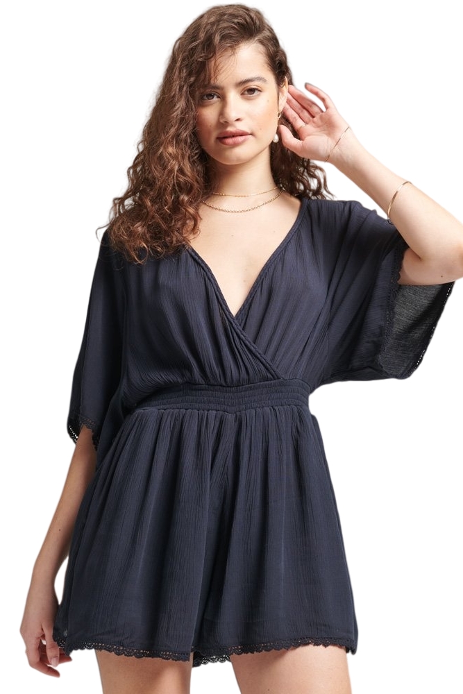 ΟΛΟΣΩΜΗ ΦΟΡΜΑ ΓΥΝΑΙΚΕΙΑ SUPERDRY NAVY