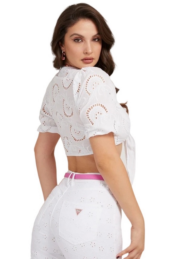 TOP ΓΥΝΑΙΚΕΙΟ GUESS WHITE