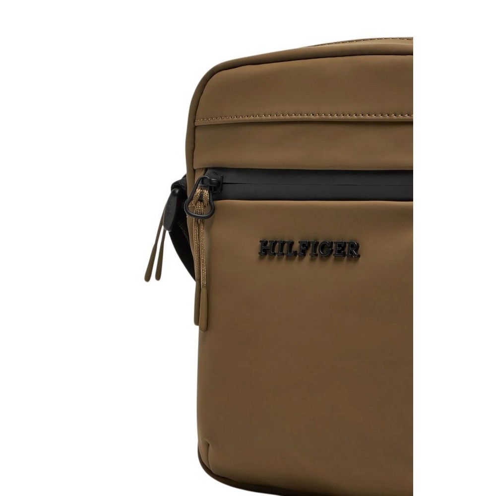 TOMMY HILFIGER TPU MINI REPORTER ΤΣΑΝΤΑ ΑΝΔΡΙΚΗ OLIVE