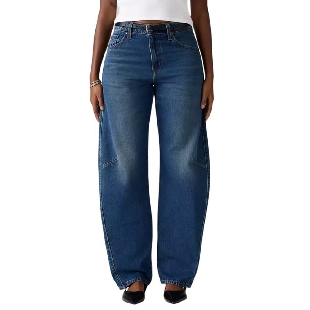 LEVIS® BAGGY DAD BARREL JEANS ΠΑΝΤΕΛΟΝΙ ΓΥΝΑΙΚΕΙΟ DARK INDIGO