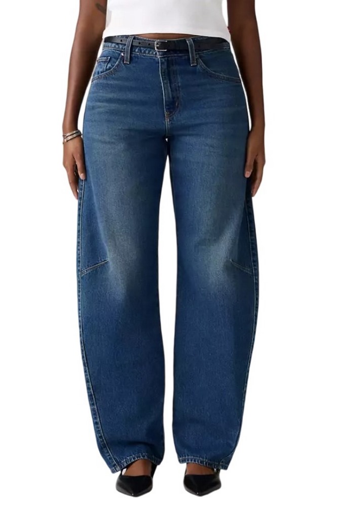 LEVIS® BAGGY DAD BARREL JEANS ΠΑΝΤΕΛΟΝΙ ΓΥΝΑΙΚΕΙΟ DARK INDIGO