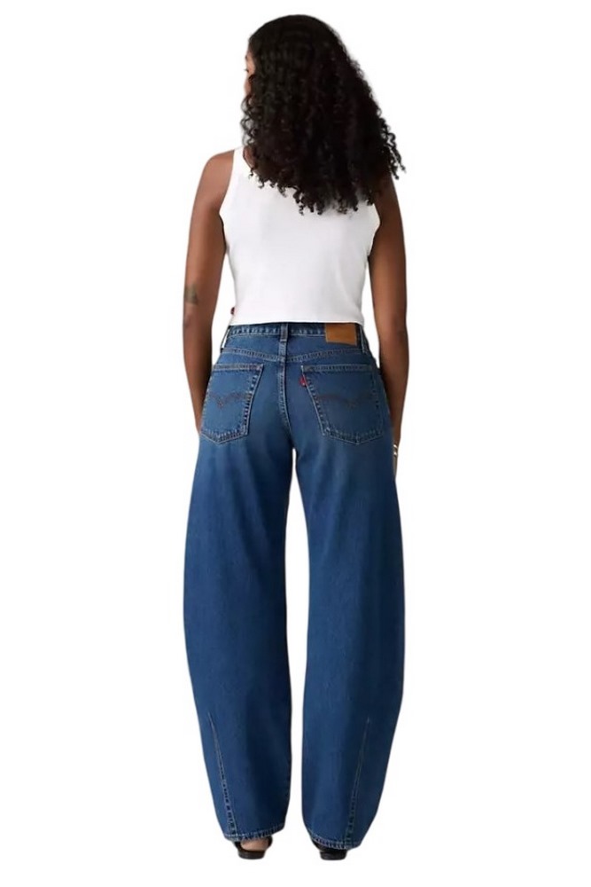 LEVIS® BAGGY DAD BARREL JEANS ΠΑΝΤΕΛΟΝΙ ΓΥΝΑΙΚΕΙΟ DARK INDIGO