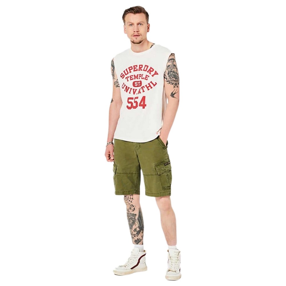 SUPERDRY OVIN VINTAGE ATHLETIC ΜΠΛΟΥΖΑ ΑΝΔΡΙΚΗ WHITE SUPERDRY OVIN VINTAGE ATHLETIC ΜΠΛΟΥΖΑ ΑΝΔΡΙΚΗ WHITE