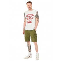 ΜΠΛΟΥΖΑ OVIN VINTAGE ATHLETIC ΑΝΔΡΙΚΗ SUPERDRY WHITE