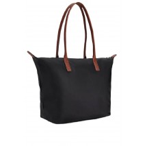 TOMMY HILFIGER POPETTE TOTE ΤΣΑΝΤΑ ΓΥΝΑΙΚΕΙΑ BLACK