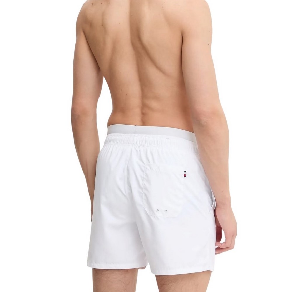 TOMMY HILFIGER MEDIUM DRAWSTRING DW ΜΑΓΙΟ ΑΝΔΡΙΚΟ WHITE