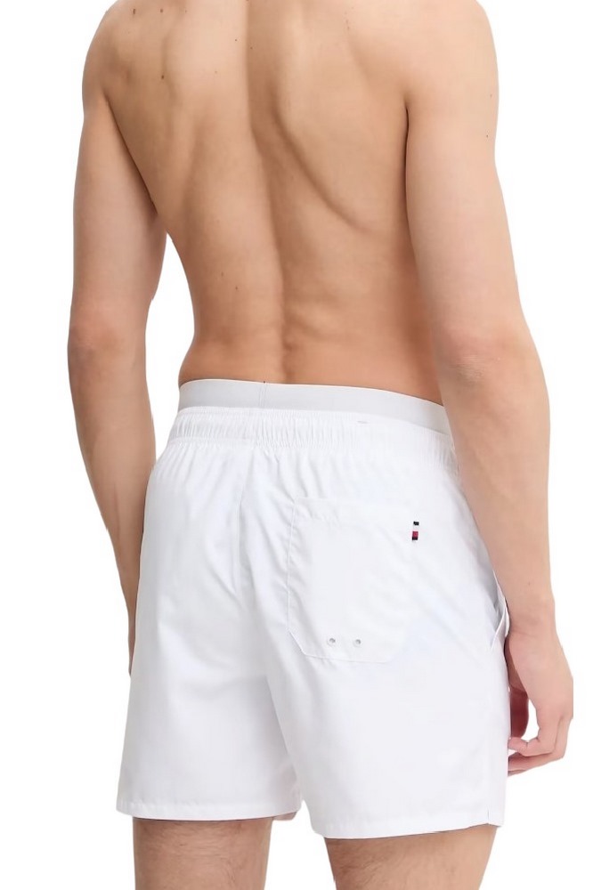TOMMY HILFIGER MEDIUM DRAWSTRING DW ΜΑΓΙΟ ΑΝΔΡΙΚΟ WHITE