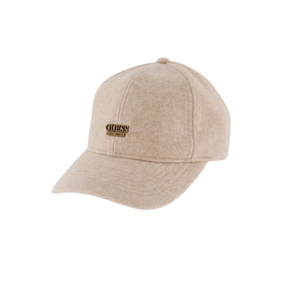 GUESS WOOL LOGO HAT ΚΑΠΕΛΟ ΑΝΔΡΙΚΟ BEIGE
