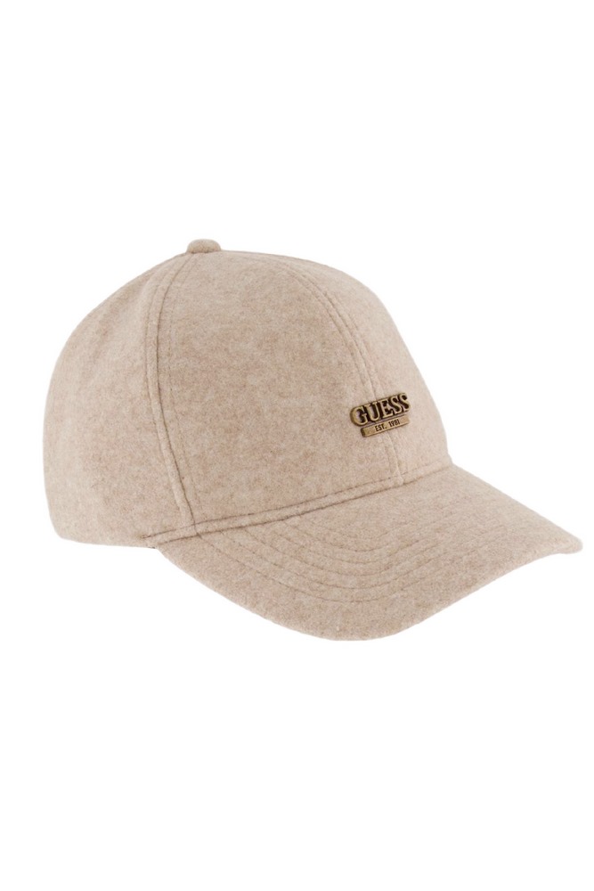 GUESS WOOL LOGO HAT ΚΑΠΕΛΟ ΑΝΔΡΙΚΟ BEIGE