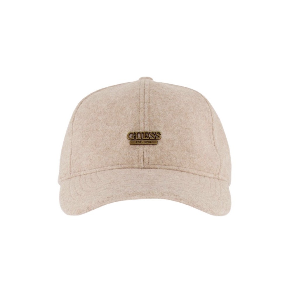 GUESS WOOL LOGO HAT ΚΑΠΕΛΟ ΑΝΔΡΙΚΟ BEIGE