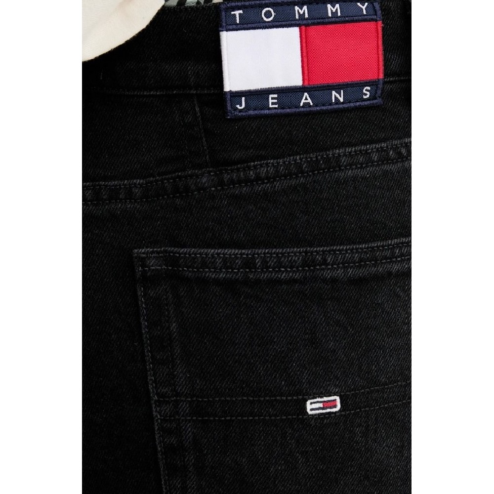 TOMMY JEANS MOM JEAN UHR TPR AI4185 ΠΑΝΤΕΛΟΝΙ ΓΥΝΑΙΚΕΙΟ BLACK