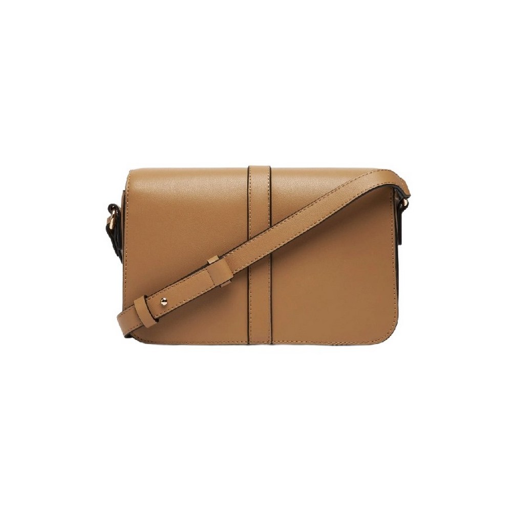 TOMMY HILFIGER  LIBRE FLAP CROSSOVER ΤΣΑΝΤΑ ΓΥΝΑΙΚΕΙΑ BROWN