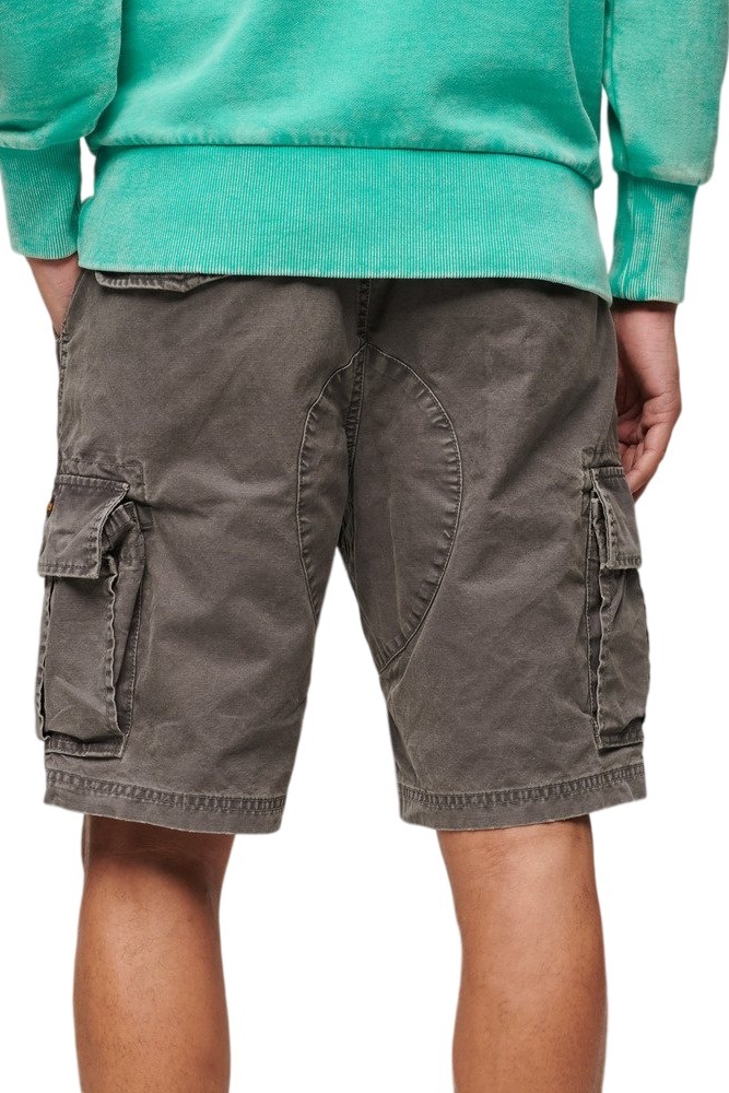 SUPERDRY D1 OVIN HEAVY CARGO SHORT ΒΕΡΜΟΥΔΑ ΑΝΔΡΙΚΗ WASHED GREY