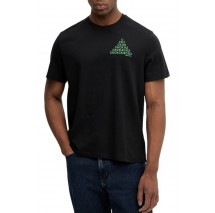 CALVIN KLEIN JEANS 20S CLVN BH PYRMD T-SHIRT ΜΠΛΟΥΖΑ ΑΝΔΡΙΚΗ BLACK