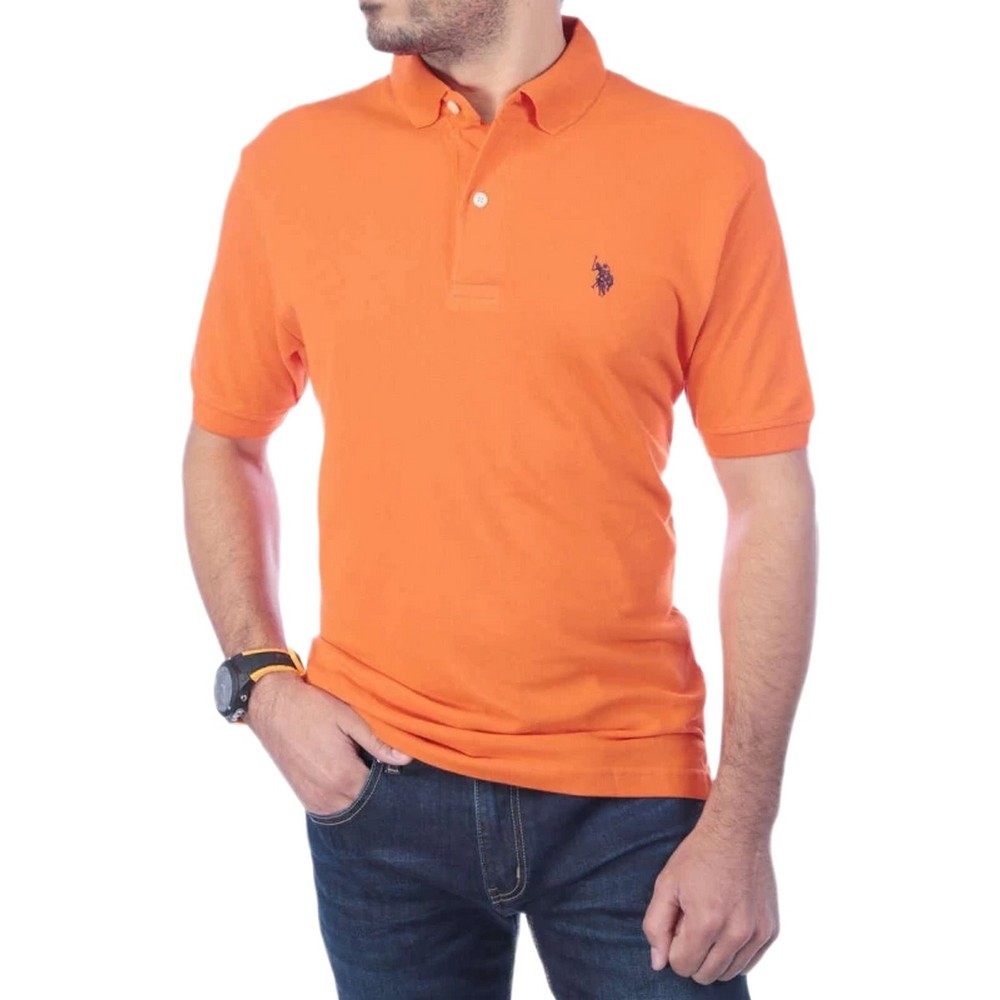 ΜΠΛΟΥΖΑ POLO  ΑΝΔΡΙΚΗ U.S POLO ASSN. ORANGE