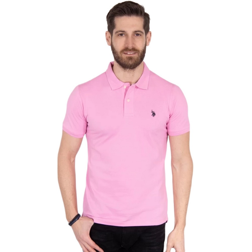 ΜΠΛΟΥΖΑ POLO  ΑΝΔΡΙΚΗ U.S POLO ASSN. PINK