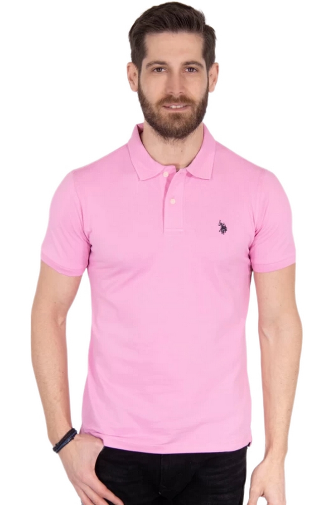 ΜΠΛΟΥΖΑ POLO  ΑΝΔΡΙΚΗ U.S POLO ASSN. PINK