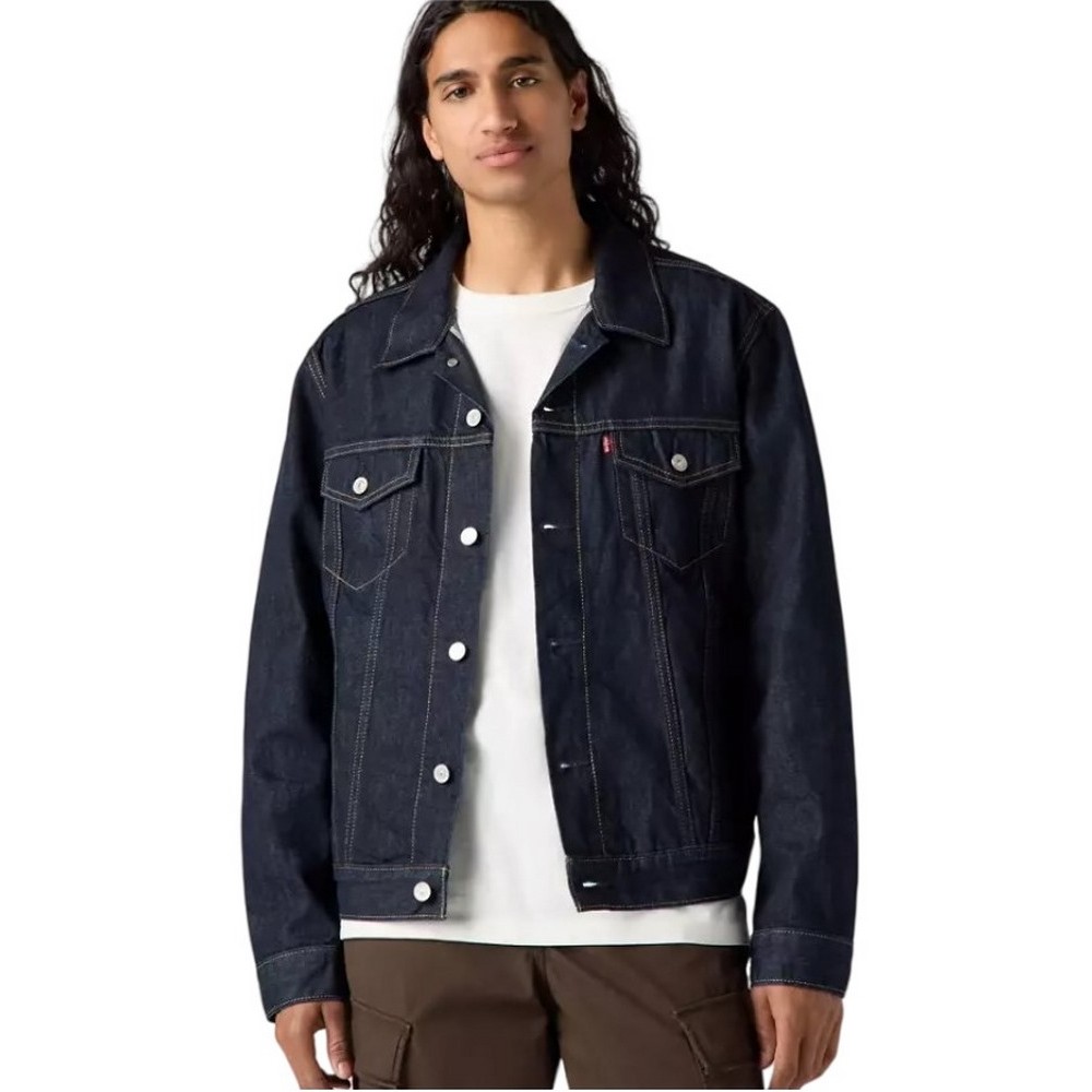 LEVIS THE TRUCKER JACKET ΜΠΟΥΦΑΝ ΑΝΔΡΙΚΟ DARK INDIGO