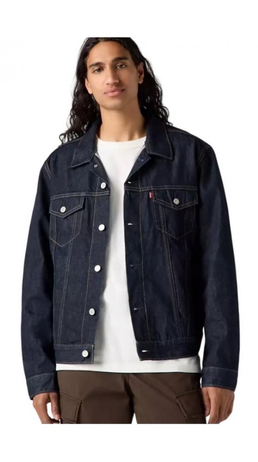 LEVIS THE TRUCKER JACKET ΜΠΟΥΦΑΝ ΑΝΔΡΙΚΟ DARK INDIGO